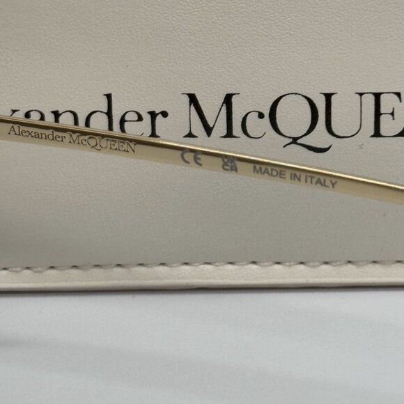 NEW AM0412S 002 ALEXANDER MCQUEEN SHIELD UNISEX SUNGLASSES main image 2